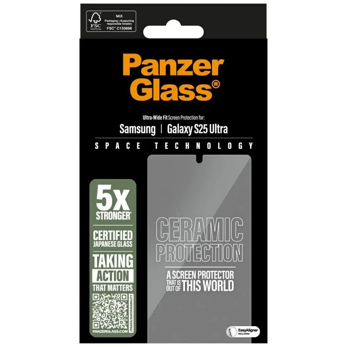 PanzerGlass Ultra-Wide Fit Ceramic Glass за Samsung Galaxy
