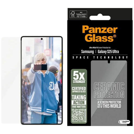 PanzerGlass Ultra-Wide Fit Ceramic Glass за Samsung Galaxy