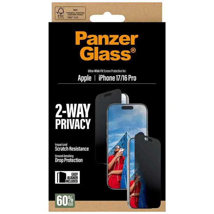 PanzerGlass Ultra-Wide Fit EasyAligner Privacy Glass