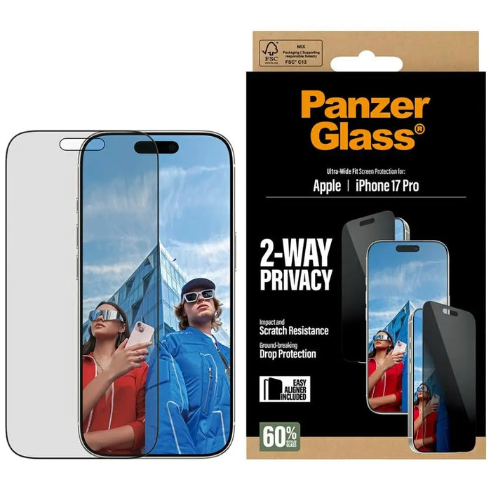 PanzerGlass Ultra-Wide Fit EasyAligner Privacy Glass