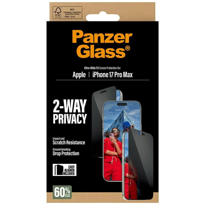 PanzerGlass Ultra-Wide Fit EasyAligner Privacy Glass