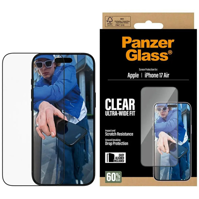 PanzerGlass Ultra-Wide Fit закалено стъкло EasyAligner