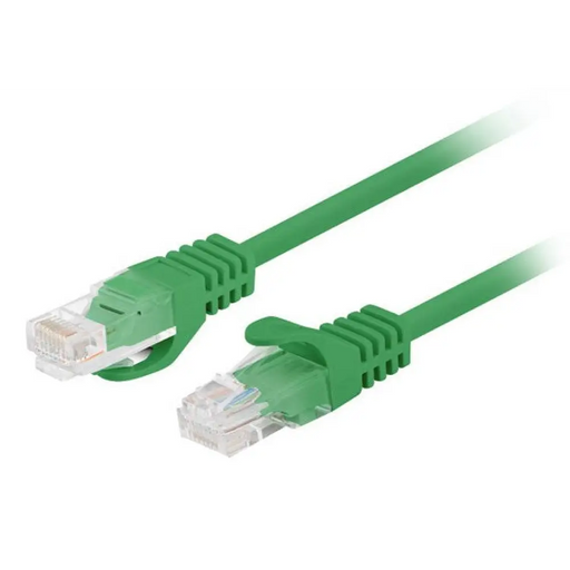 PATCHCORD KAT.6 UTP 3M ZIELONY FLUKE PASSED LANBERG 10 PACK