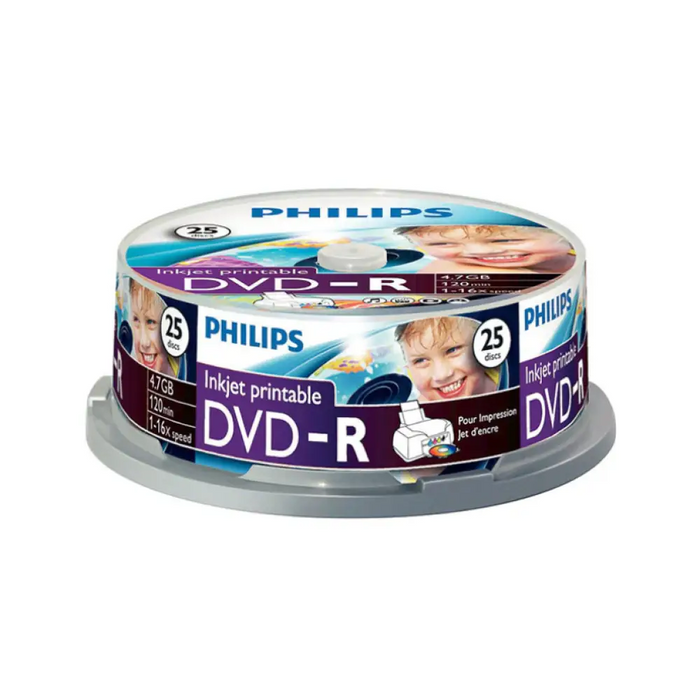 Philips DVD + R 4.7Gb./16X 25 броя в шпиндел