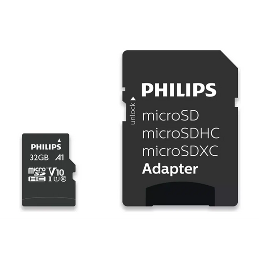 Philips Micro SDHC Card 32GB Class 10
