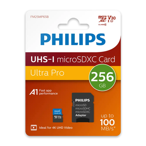 Philips Micro SDXC 256 GB Class 10 UHS-I U3