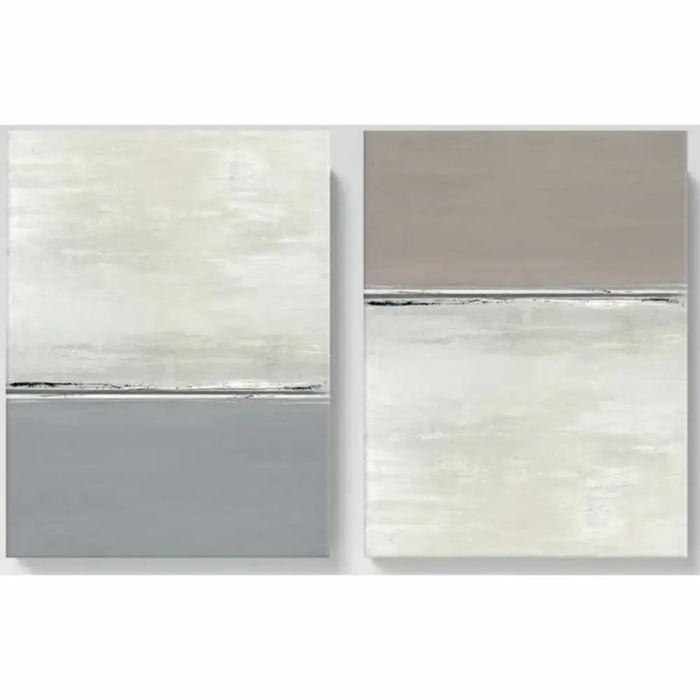 Пластно DKD Home Decor Модерен (76 x 2 x 101 cm) (2 броя)