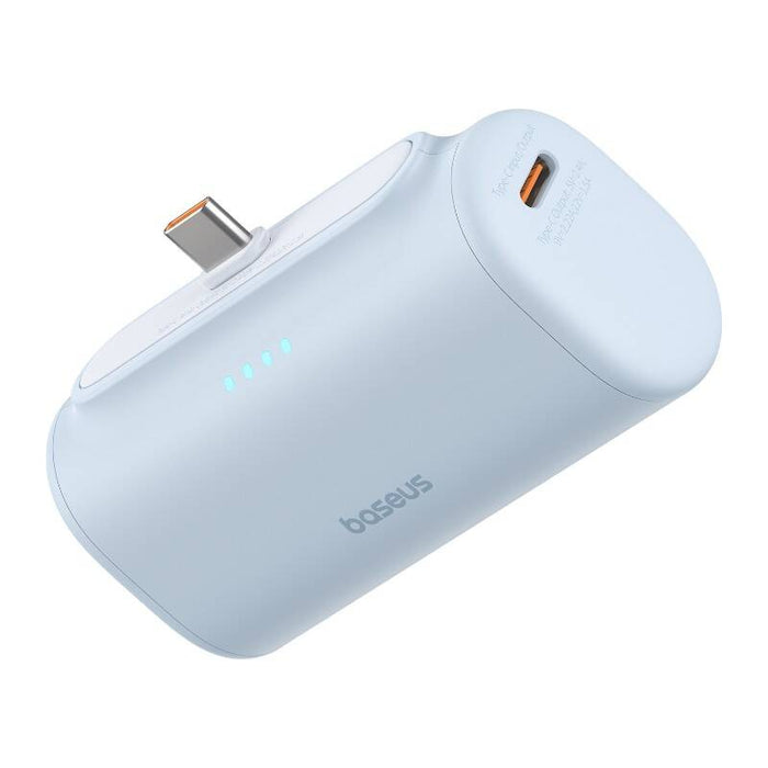 Преносима батерия Baseus Compact, USB-C, 5000mAh, 20W, синя