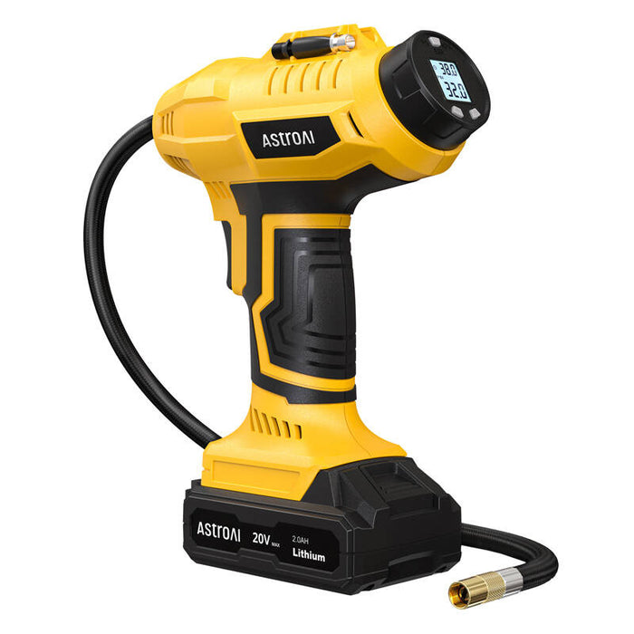 Преносим компресор за гуми Inflator AstroAI, 160 PSI, 150 W