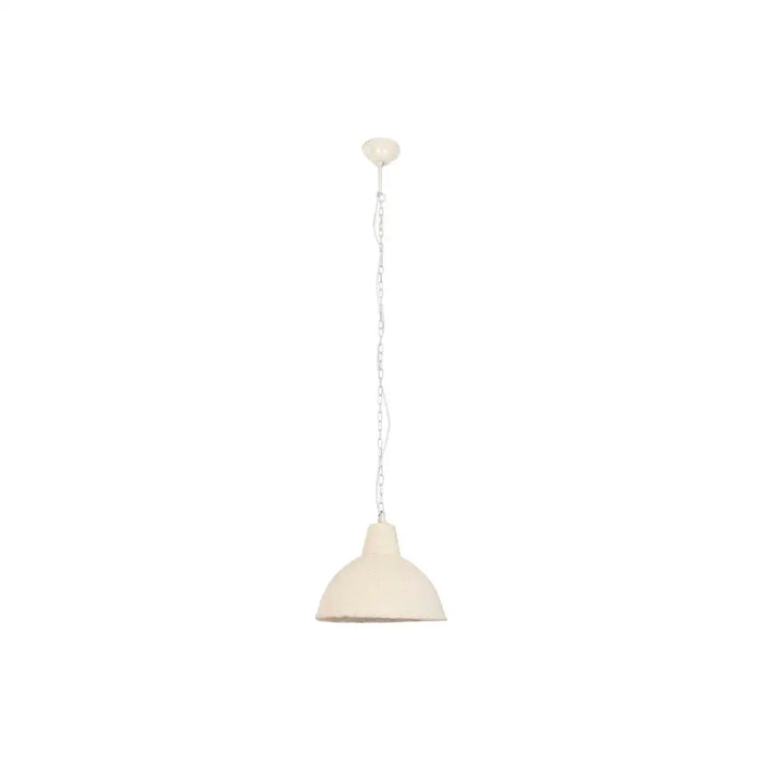 Полилей Home ESPRIT Бял хартия Желязо 50 W 33 x 33 x 26 cm