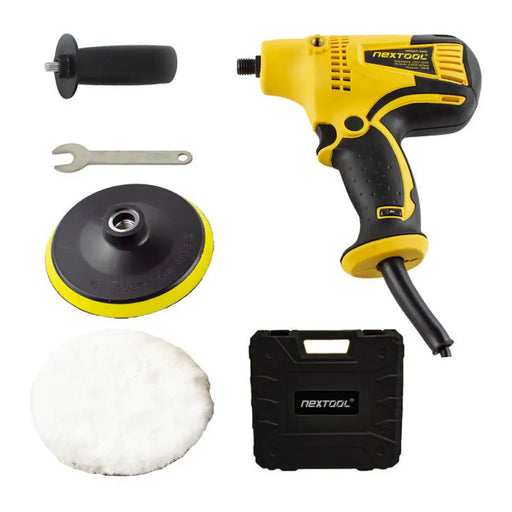 ПОЛИРМАШИНА NEXTOOL 6401 КУФАР 450 W 125 мм