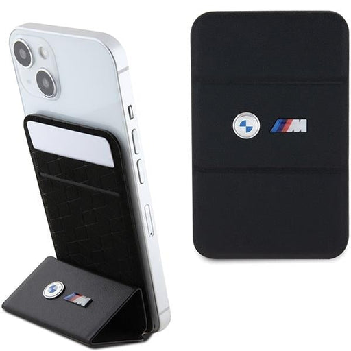 Портмоне за карти със стойка BMW BMWCSMMPGK черно MagSafe M