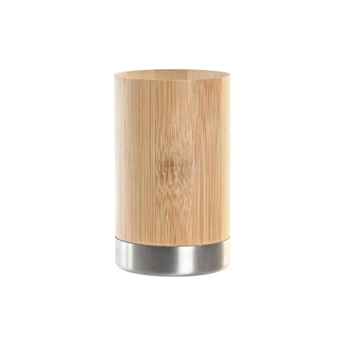 Поставка за четка за зъби DKD Home Decor Естествен Бамбук