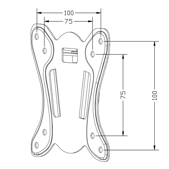 Поставка за телевизор MacLean MC 715A 27’’ 13’’ 25 kg