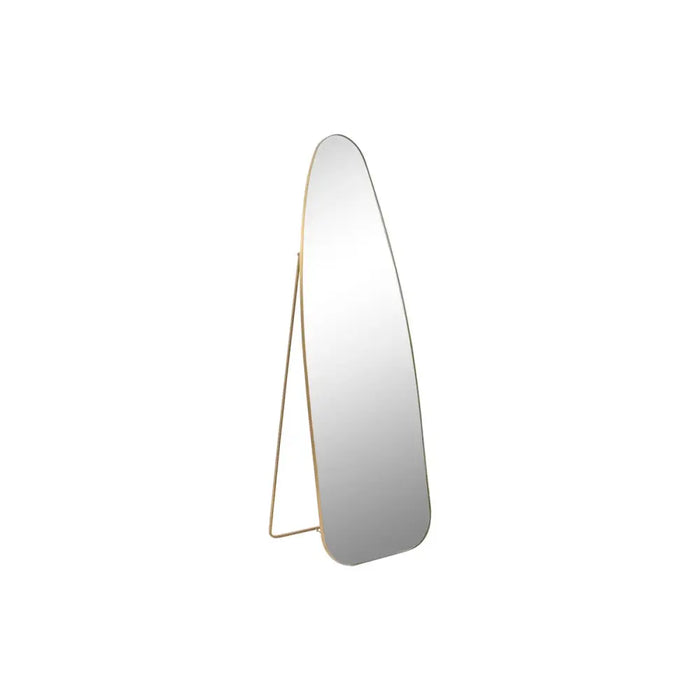 Постоянно огледало Home ESPRIT Златен Кристал Желязо 55 X
