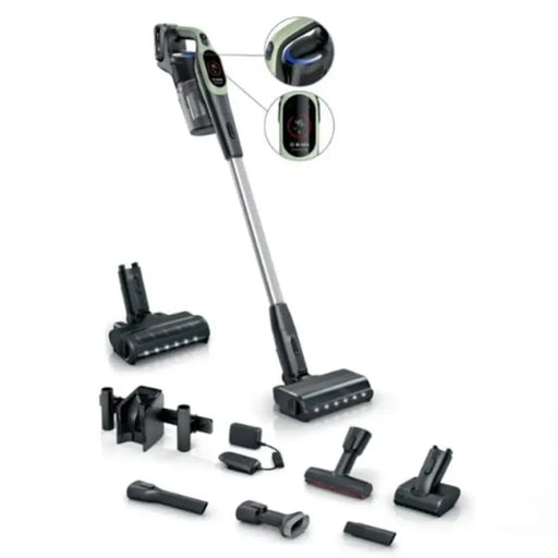 Прахосмукачка с батерия BOSCH BCS931TQC Unlimited 9 Зелено