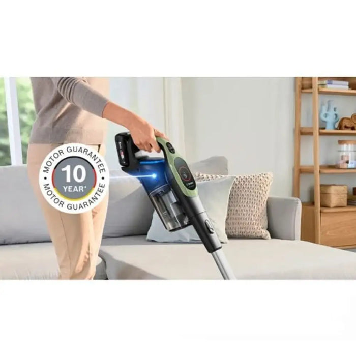 Прахосмукачка с батерия BOSCH BCS931TQC Unlimited 9 Зелено