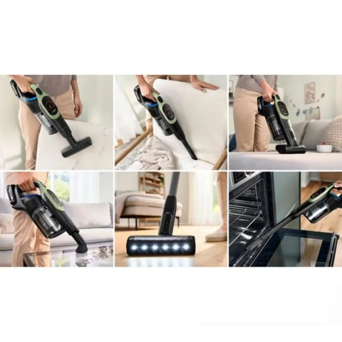 Прахосмукачка с батерия BOSCH BCS931TQC Unlimited 9 Зелено