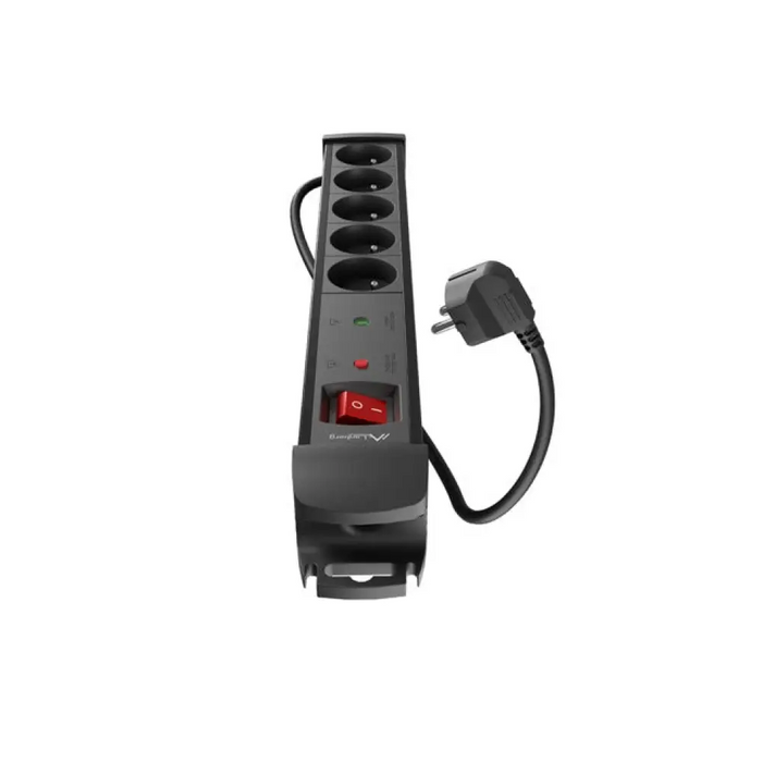 Предпазител от пренапрежение Lanberg sp1 1,5 м 5x френски