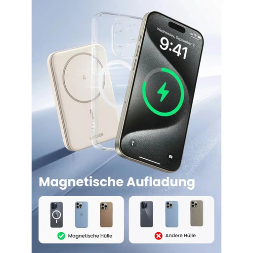 Преносима батерия Powerbank 5 000mAh Mini MAGNETIC WIR