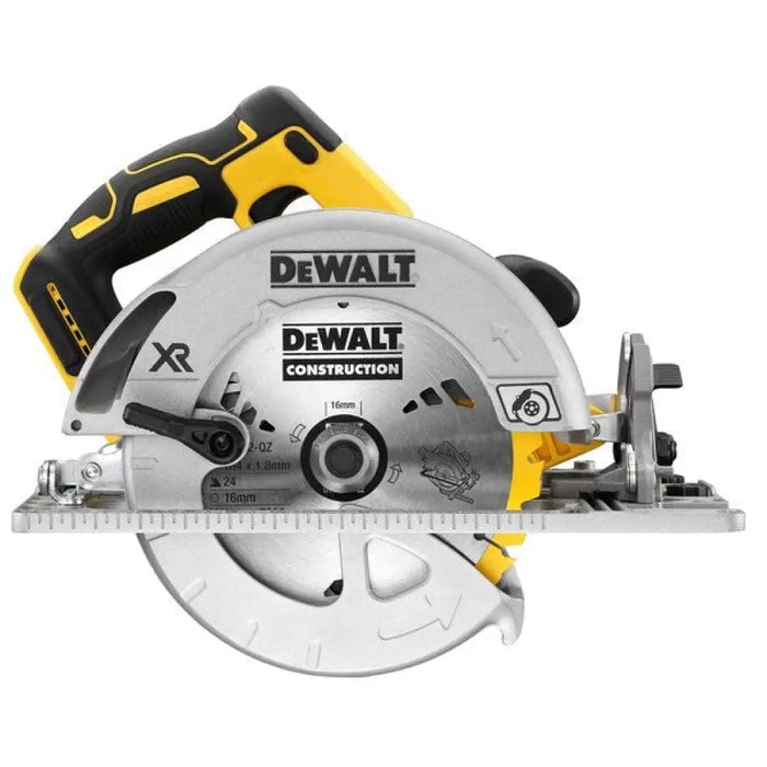 Преносим циркуляр DeWALT DCS572NT 18.4 см Жълт 5500 RPM