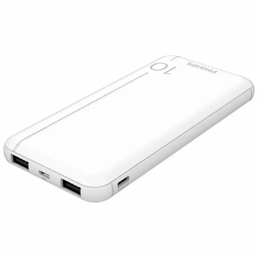 Преносима батерия Powerbank Philips DLP1810NW/62 Бял 10000