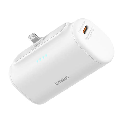 Преносима батерия OS-Baseus Compact IP 5000mAh 20W бяла