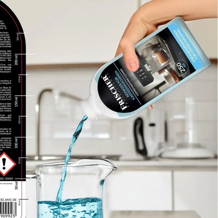 Препарат за почистване на кафе машини Frischer 0.25л