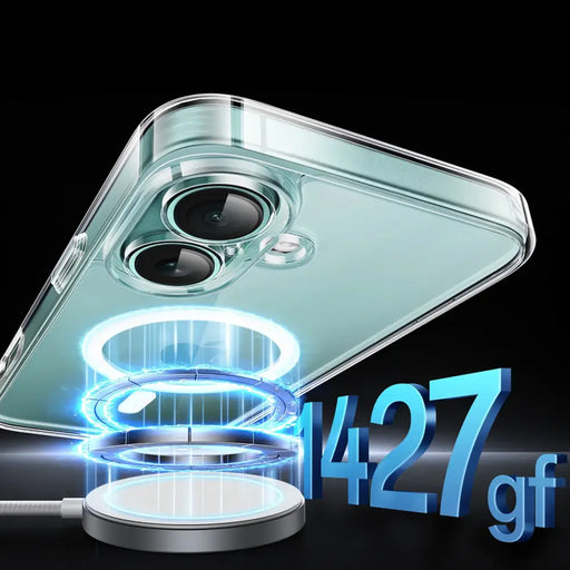 Прозрачен магнитен калъф Ugreen Classy с MagSafe за iPhone