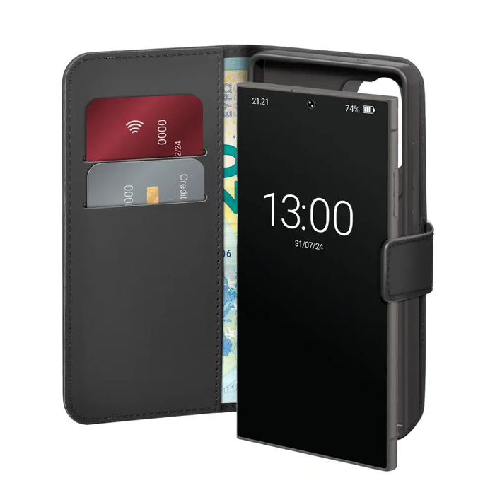 Puro Booklet Case с флип и портфейл за Samsung Galaxy S25