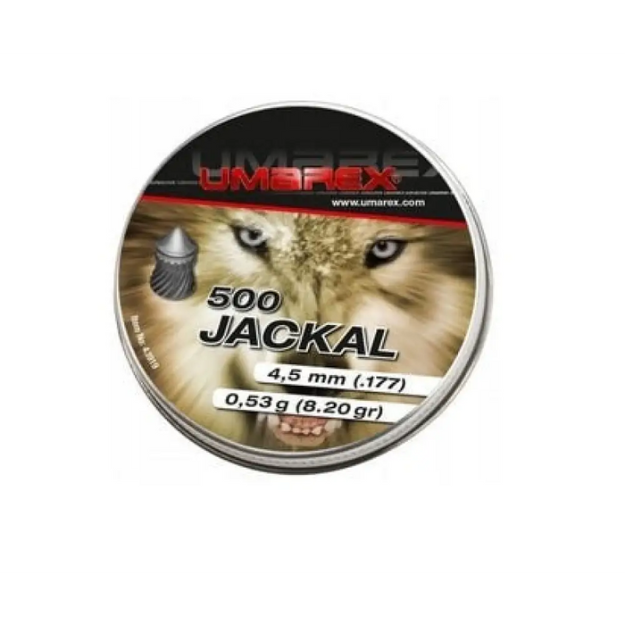 Пушка 4.5 mm UMAREX Jackal Pointed Ribbed 500 бр.