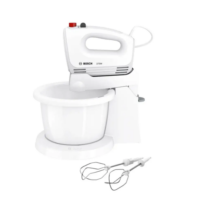 Ръчен миксер Bosch MQWPL2000 (бял + 375W)