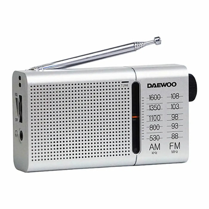 Радио преводач Daewoo Черен AM/FM