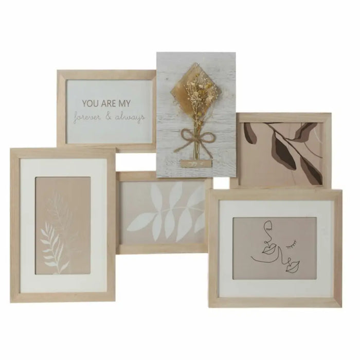 Рамка за снимки DKD Home Decor 54 x 2,4 x 36,7 cm Кристал