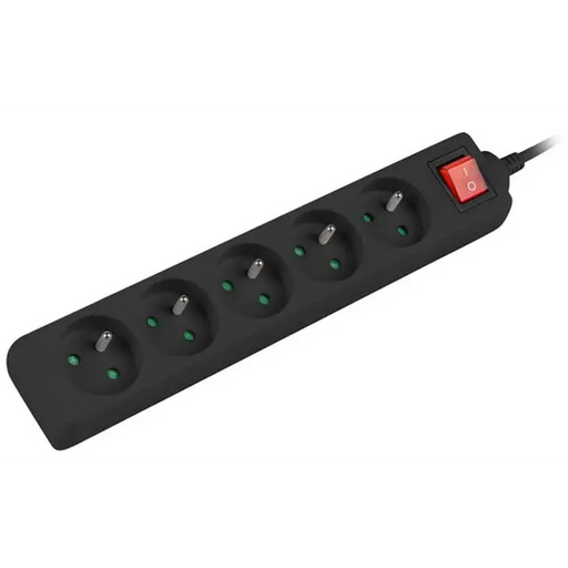 Разклонител Lanberg power strip 1.5m 5 sockets