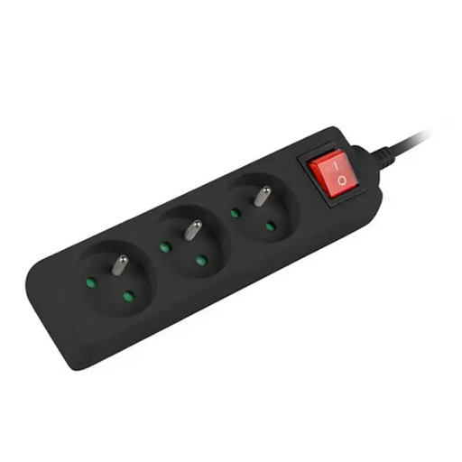 Разклонител Lanberg power strip 3m 3 sockets