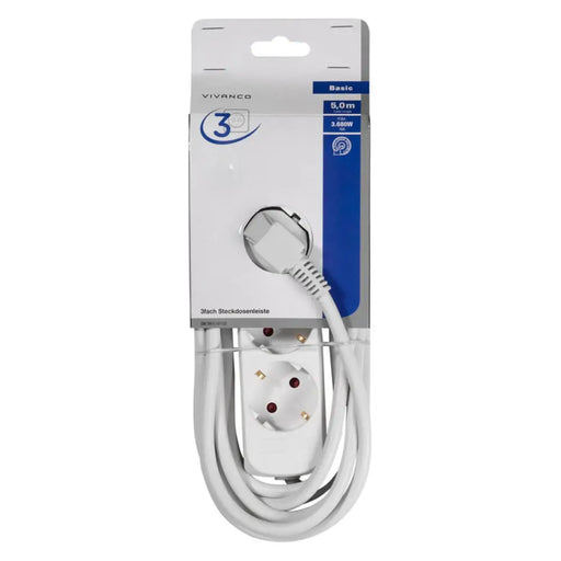 РАЗКЛОНИТЕЛ VIVANCO 3ГН. 5.0М 61152 БЯЛ