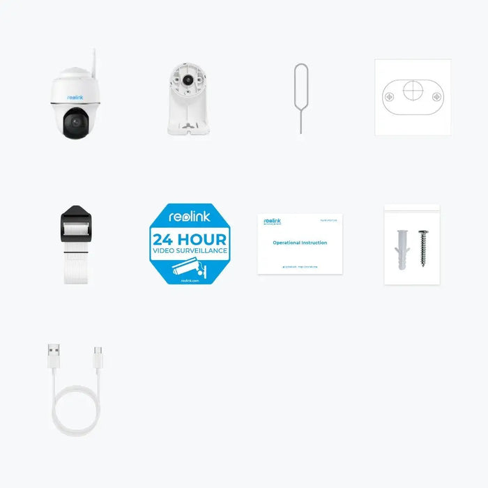 Reolink Argus Series B420 3MP външна Wi Fi камера с батерия