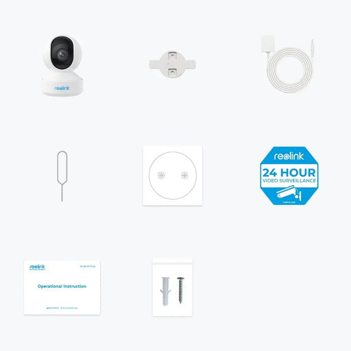 Reolink E Series E340 - 5MP вътрешна Wi-Fi камера Pan &