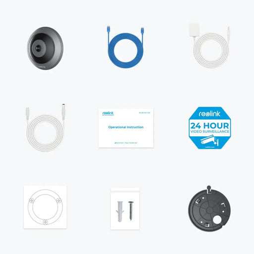 Reolink Fisheye Series W520 - 6MP вътрешна Wi-Fi камера