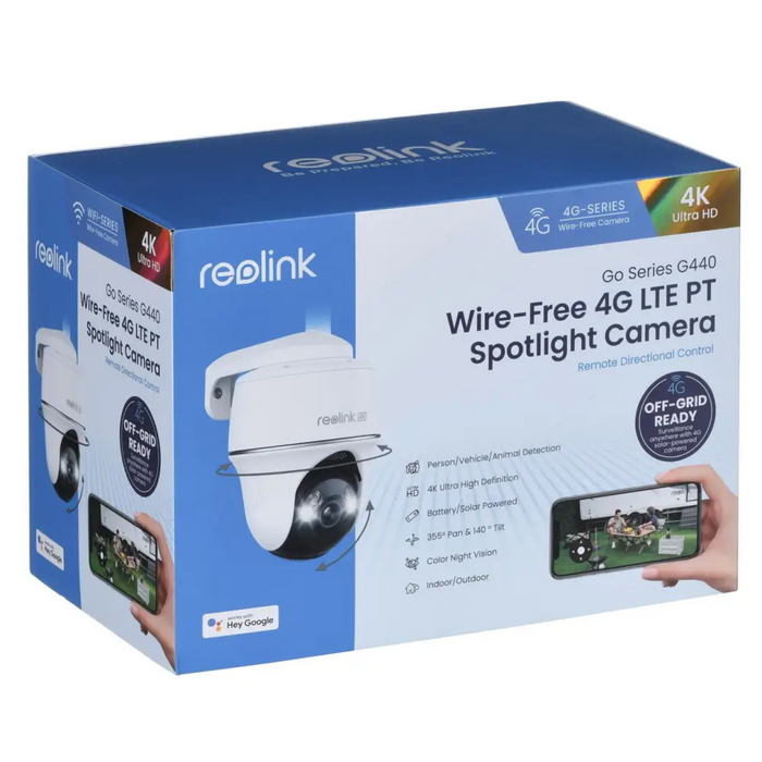 Reolink Go Series G440 Dome IP камера за сигурност Вътрешна