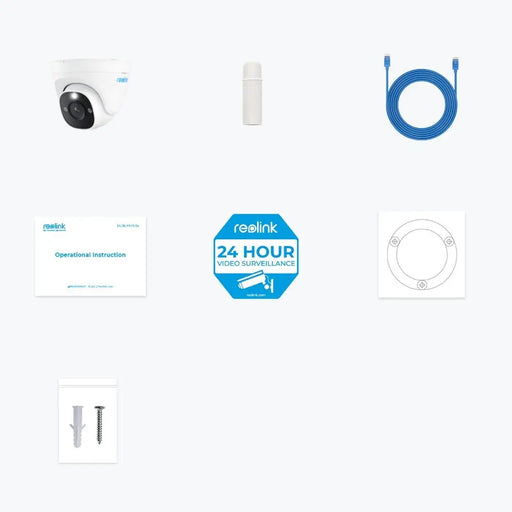 Reolink P334 - Smart 4K 8MP Ultra HD външна PoE камера