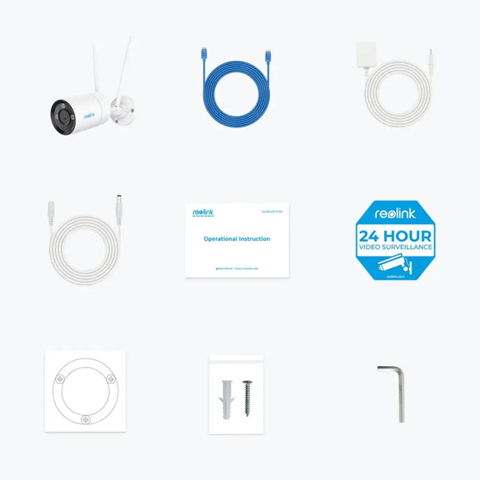 Reolink W330 4K Wi Fi 6 камера 2,4/5 GHz двулентов Wi Fi