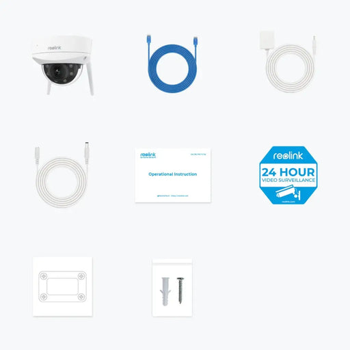 Reolink W437 - 4K Wi-Fi 6 охранителна камера IK10