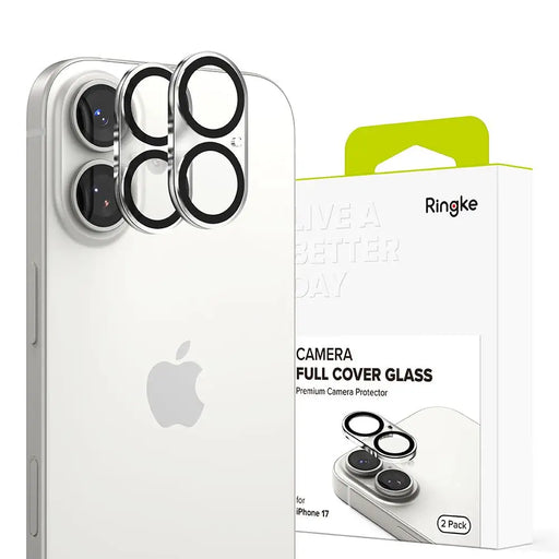 Ringke Camera Full Cover 2 пакета за iPhone 17 - черен
