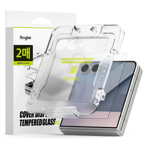 Ringke Cover Display Easy Slide Tempered Glass 2 пакета