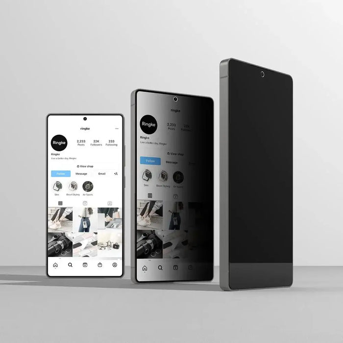 Ringke Easy Slide 2 пакета Privacy Glass за Samsung Galaxy