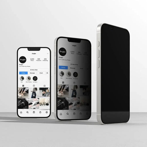 Ringke Easy Slide Privacy Glass 2 пакета за iPhone 13 / 13