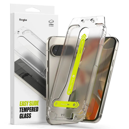 Ringke Easy Slide Tempered Glass 2 пакета за Google Pixel 9