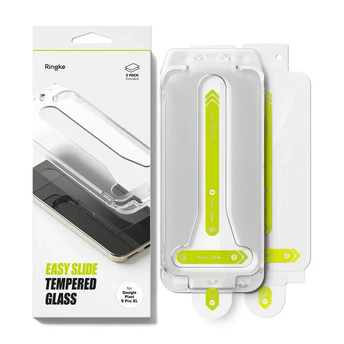 Ringke Easy Slide Tempered Glass 2 пакета за Google Pixel 9